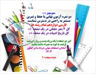 فارسی دوازدهم تمام رشته ها کل ۴ شعر حفظی در یک صفحه  a4 کل تاریخ ادبیات در یک صفحه a4